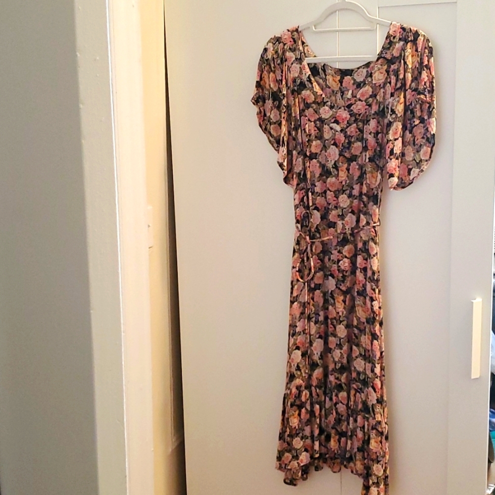 Rosy En Creme rayon sundress